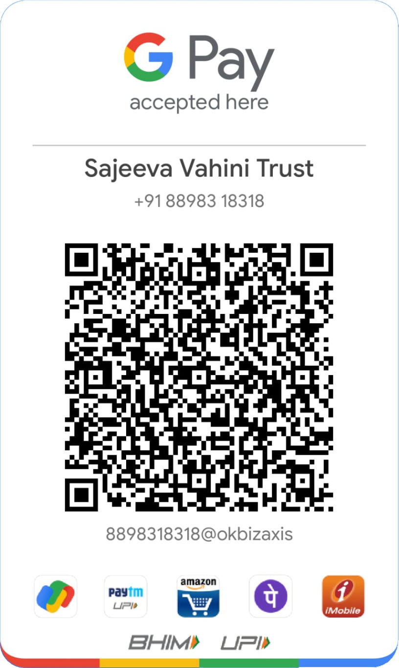 Donate and Support Sajeeva Vahini Infinite Network